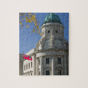 KANADA, Manitoba, Winnipeg: The Law Courts, Puzzle