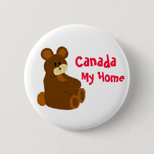 Kanada, mein Zuhause Button