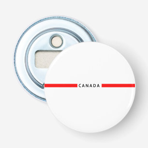 Kanada - minimalistische Flagge Flaschenöffner