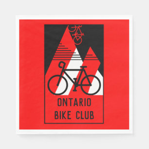 Kanada mit dem Fahrrad Serviette