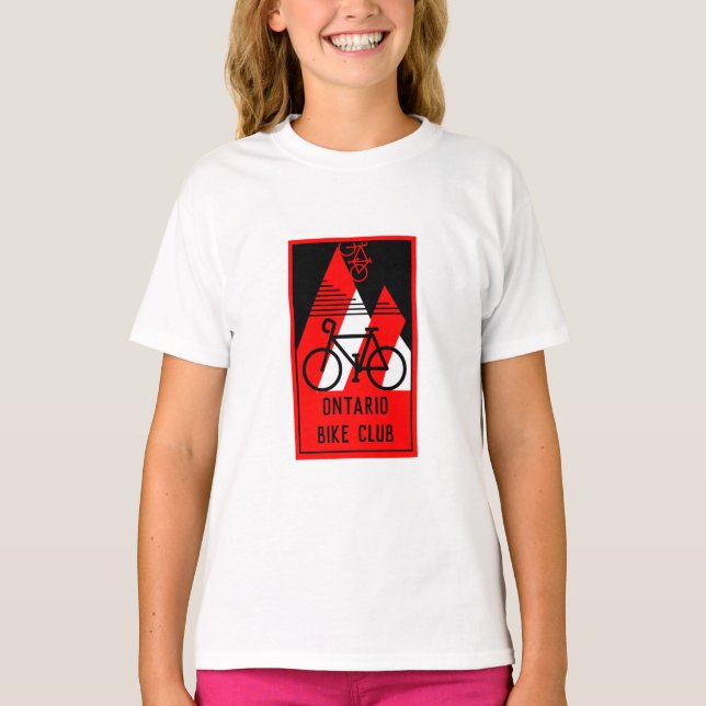 Kanada mit dem Fahrrad T-Shirt (Vorderseite)
