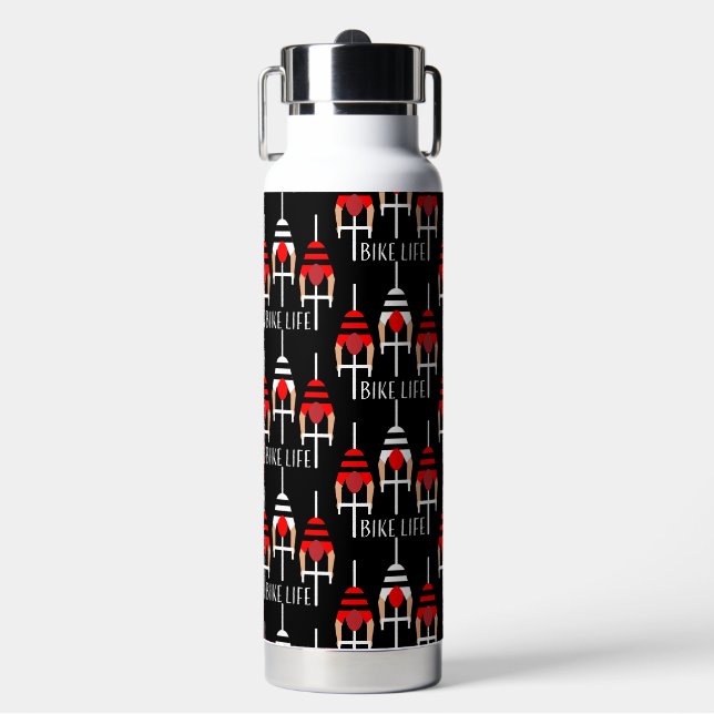 Kanada mit dem Fahrrad Trinkflasche (Vorderseite)