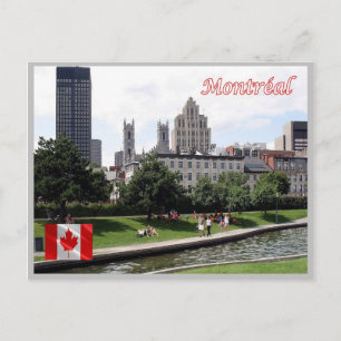 Kanada - Montréal - Postkarte