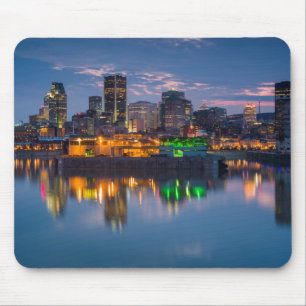 Kanada, Montreal, Skyline und Alter Hafen Mousepad
