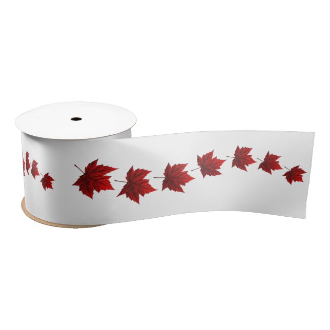 Kanada-Multiband-Papier - Maßgeschneiderte Kanada- Satinband (Spule)