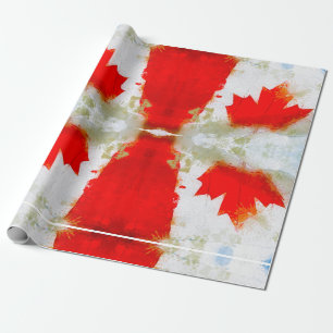Kanada My Canada (Kanadische Flagge) Geschenkpapier