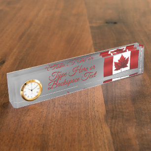 Kanada Name Teller Personalisiert Kanada Name Plak Namensplakette