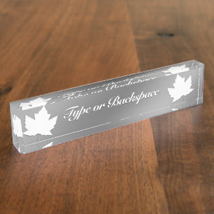 Kanada Name Teller Personalisiert Kanada Name Plak Namensplakette