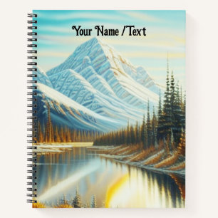 Kanada Natur Landschaft - Stunning Mountain Art Notizbuch