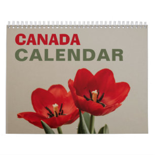Kanada Nature Wall Calendar 2026 Kanadische Ferien Kalender