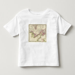 Kanada, neues Brusnwick und Neuschottland Kleinkind T-shirt