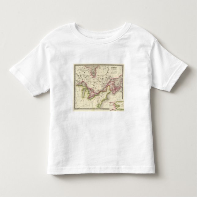Kanada, neues Brusnwick und Neuschottland Kleinkind T-shirt (Vorderseite)