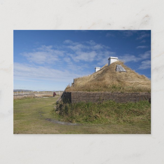 Kanada, Neufundland und Labrador, Anse Aux 4 Postkarte (Vorderseite)