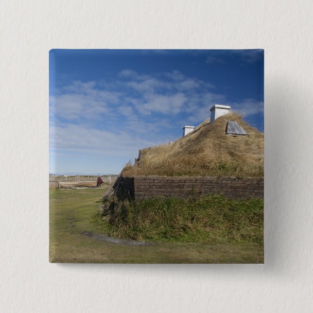 Kanada, Neufundland und Labrador, L'Anse Aux 4 Button (Vorderseite)