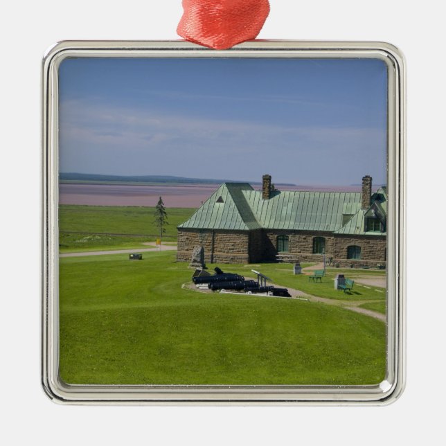 Kanada, New Brunswick, Aulac. Fort Cumberland Ornament Aus Metall (Vorne)