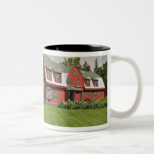 Kanada, New Brunswick, Campobello Island. Zweifarbige Tasse