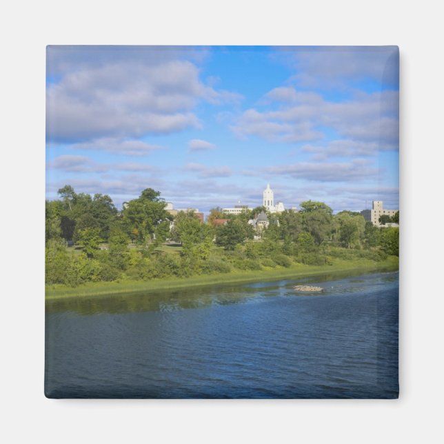 Kanada, New Brunswick, Fredericton, City view Magnet (Vorne)