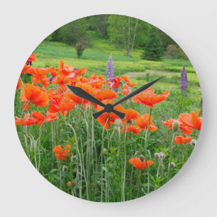 Kanada, New Brunswick, . Landschaft Große Wanduhr