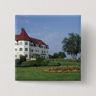 Kanada, New Brunswick, St Andrews. Das Fairmont Button