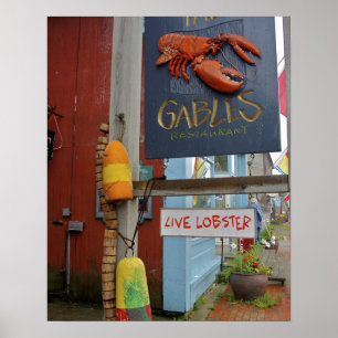 Kanada, New Brunswick, St Andrews.farbig Poster