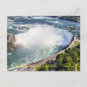 Kanada Niagara Wasserfälle Pferde Skylines Postkar Postkarte