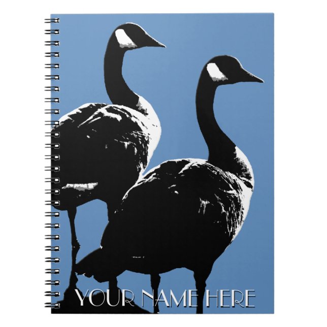 Kanada Notebook Custom Canada Goose Notebooks Gesc Notizblock (Vorderseite)