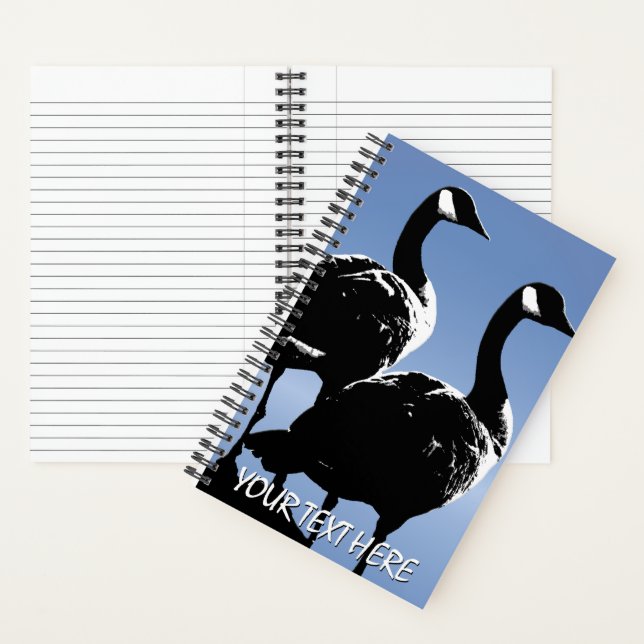 Kanada Notebook Custom Canada Goose Notebooks Gesc Notizbuch (Innen)