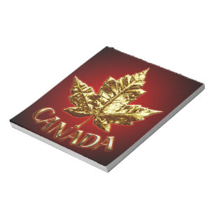 Kanada Notepad Gold Medaille Kanada Souvenir Notep Notizblock