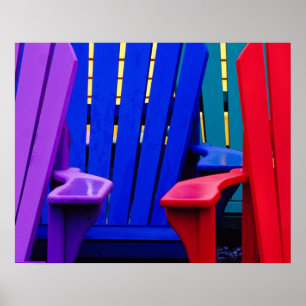 Kanada, Nova Scotia, Bridgewater. Farblich 2 Poster