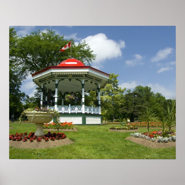 Kanada, Nova Scotia, Halifax, Public Gardens. Poster (Vorne)