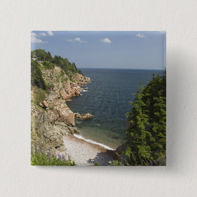 Kanada, Nova Scotia, Kapbreton Island, Cabot Button (Vorderseite)