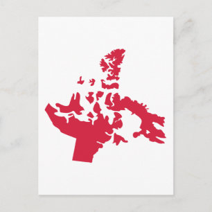 Kanada - Nunavut Postkarte