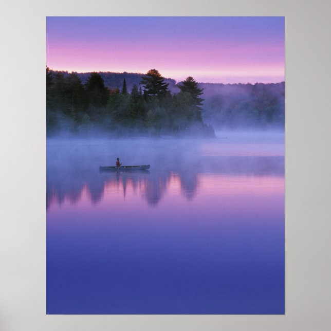 Kanada, Ontario, Algonguin Park, Kanueist Poster (Vorne)