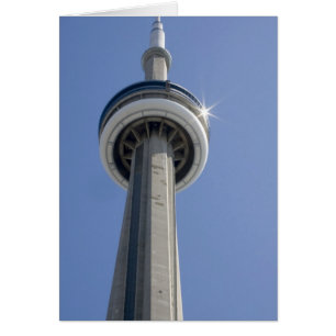 Kanada, Ontario, Toronto. Spitze des CN Tower mit