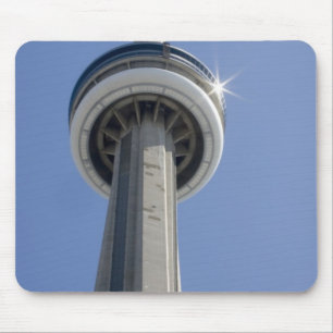 Kanada, Ontario, Toronto. Spitze des CN Tower mit Mousepad