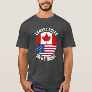 Kanada ordnet die US geifert an T-Shirt