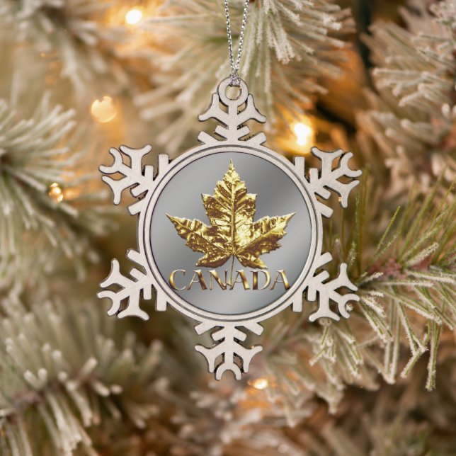 Kanada Ornament Gold Kanada Weihnachtsdekoration (Baum)