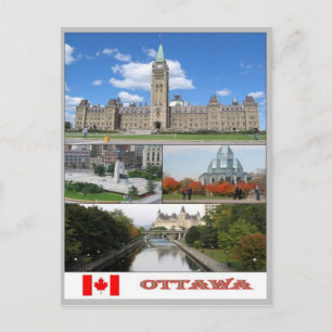 Kanada - Ottawa - Mosaik - Postkarte