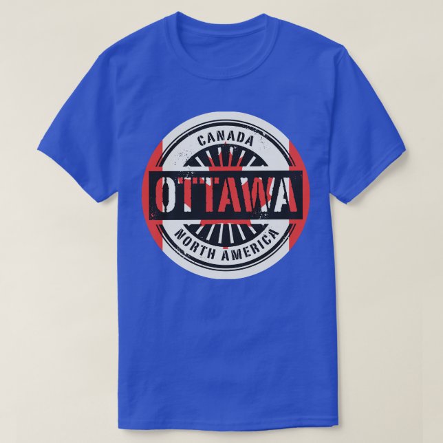 Kanada Ottawa T-Shirt (Design vorne)