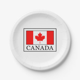Kanada Pappteller