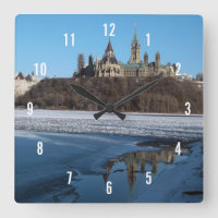 Kanada Parlament Gebäude Aussicht vom Ottawa River