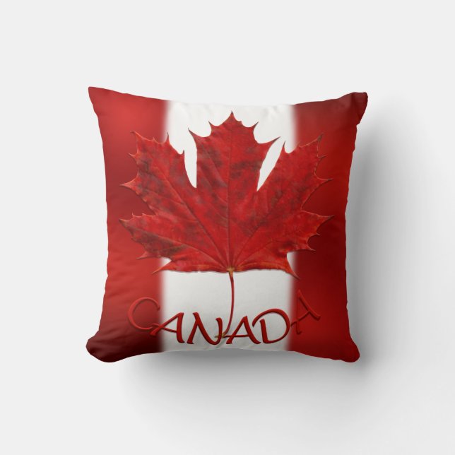 Kanada Pillow Canadian Flag Souvenir Pillow Kissen (Vorderseite)
