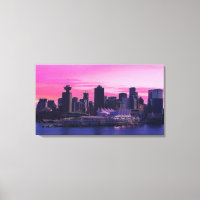 Kanada Place Vancouver, Impressionismus Canvas Pri