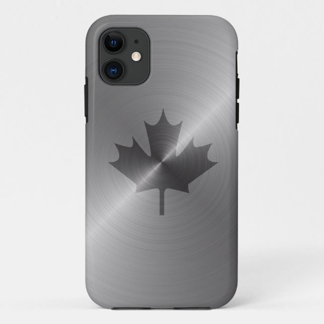Kanada-Platin-Ahornblatt Case-Mate iPhone Hülle (Rückseite)