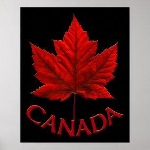 Kanada Poster Canada Maple Leaf Souvenir Print