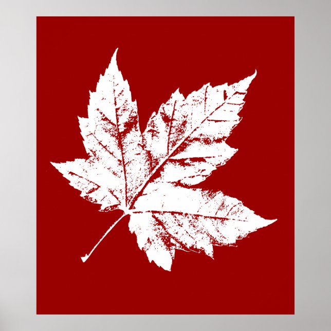 Kanada Poster Canada Maple Leaf Souvenir Print (Vorne)
