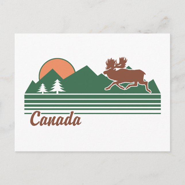 Kanada Postkarte (Vorderseite)