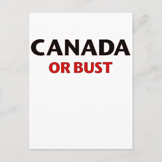 Kanada Postkarte (Vorderseite)