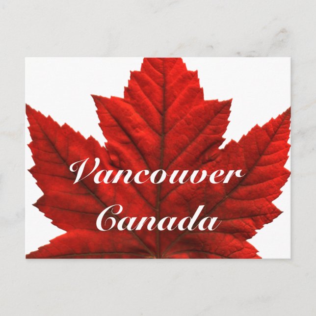 Kanada Postkarten Custom Canada Souvenir Postkarte (Vorderseite)