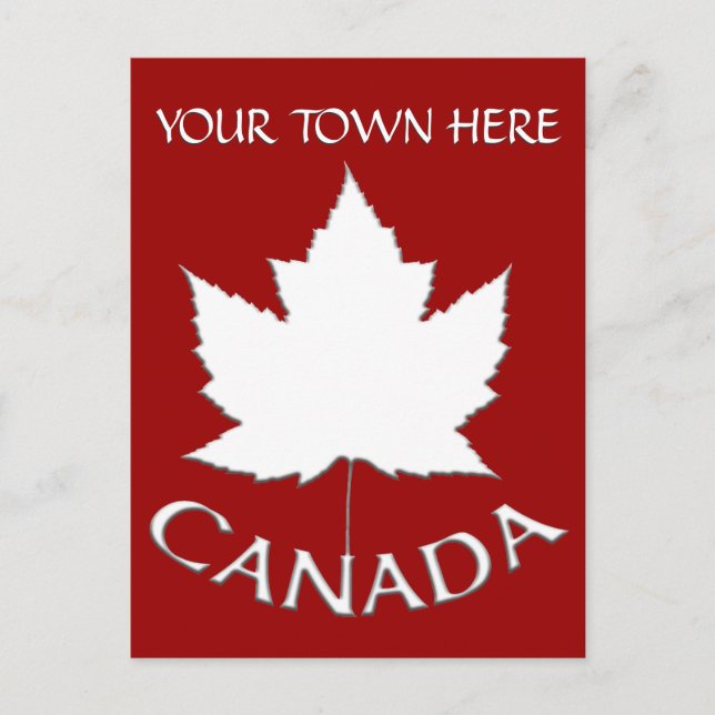 Kanada Postkarten Custom Canada Souvenir Postkarte (Vorderseite)